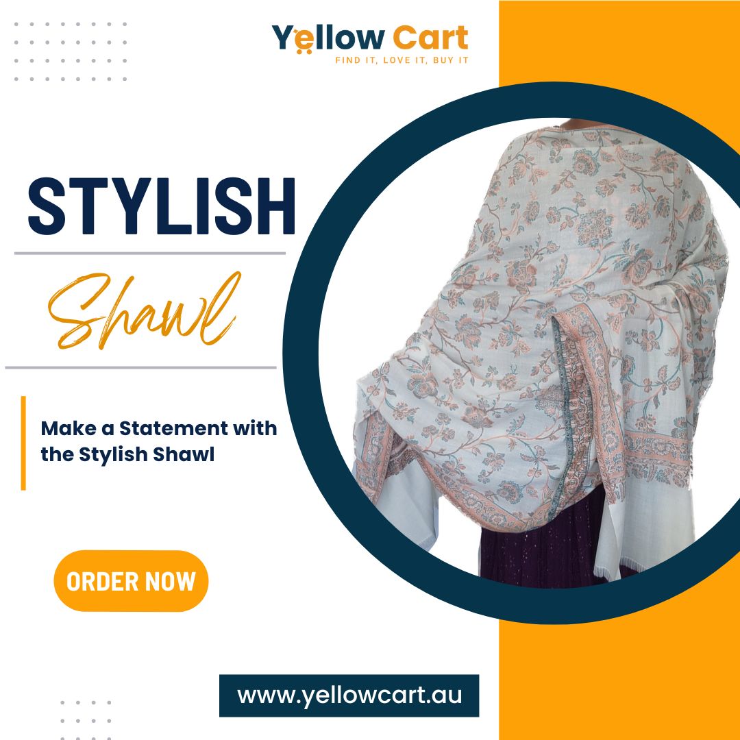 Set Your Style Apart With The Stylish Shawl!